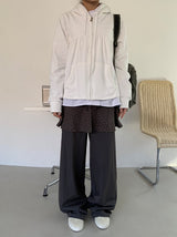 Pisont Dot Layered Skirt Pants