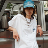 ミュージックロゴTシャツ ヴィンテージホワイト