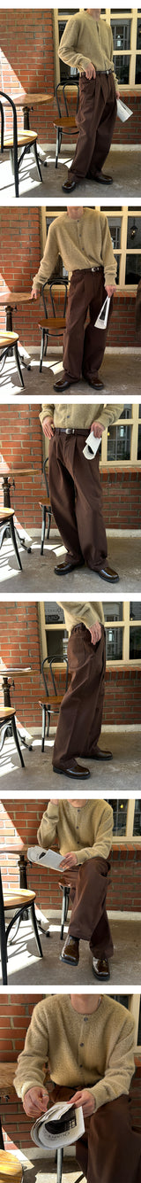 [F/W] Warm half banding pants(6color)