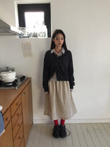 Drizzle midi skirt (2color)