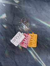 [UPDRAFT] LOGO PATCH ACRYLIC PENDENT ACC