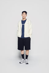 24FW CONNECT LOGO BASIC SHORT SLEEVE T-SHIRT NAVY