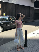 マシュマロマキシフローアラジンジョガーパンツ