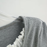 Sora Layered Button Top