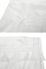 SWAN SKIRT white