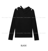 ニロカットシースルーレイヤードセット - long sleeve, sleeveless