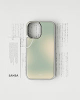 アフタヌーンリーフバンパースマホケース（シルバー）