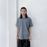 ミスト グレー ウォッシュド Tシャツ