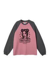 ラグランロングスリーブTシャツ_ダストピンク