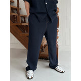 [S/S] Denim pleats banding pants (2color)