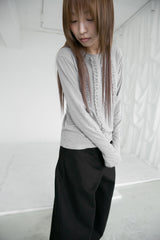 frill rain span top(3colors)