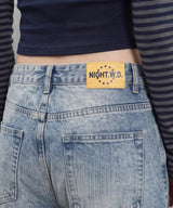 イエローフリークエンシーデニムパンツ