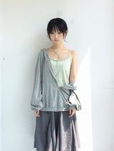 Dawn Star button sleeveless