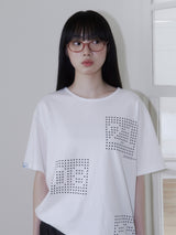 DOT SIGNATURE T-SHIRT (WHITE)