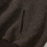 Bean wool pullover / Brown