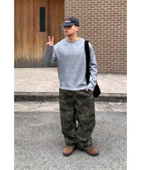 Camo Curved Pants