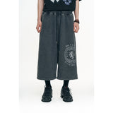 Big Emblem Bermuda Sweatpants - Navy
