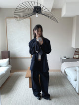 PAPERMOON PIN STRIPE BLAZER JACKET