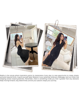 dot halter-neck sleeveless V-neck long dress