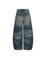 Vancouver Washed Denim Wide Pants