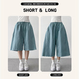 Long, short 2 lengths ✨ Cotton Side Pintuck Banding Bermuda (4 colors)
