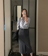 Teed Standard Shirt Blouse / 14 colors