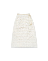 Tiered Midi Skirt (Cream)