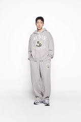 25SS オーバーサイズウォッシングワイドパンツ グレー