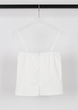 TWILL CORSET TOP