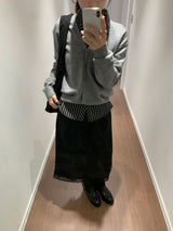ダーリンシルキーレーススカート (3color)