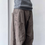 Retro Washed Silhouette Cargo Pants