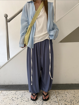 リンクル テンセルシャツ