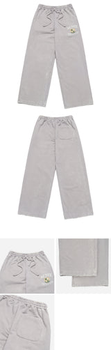 25SS オーバーサイズウォッシングワイドパンツ グレー