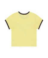 BITE LOVER CROP RINGER TEE