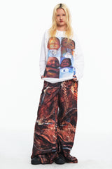 Embryo abcdベビーホワイト長袖Tシャツ