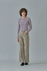 Feig denim pants_beige