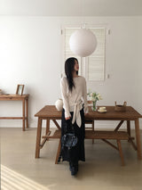 Pleats tie top