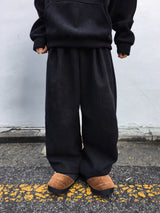 [SET] Momon Golden Pullover Hoodie + Pintuck Wide Pants 4C