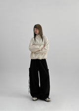[MADE] Relais Nylon Ribbon Banding Pants