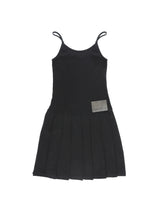 PLEATS MIDI ONE-PIECE (BLACK)