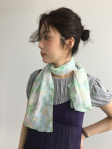 Misty Bloom scarf (3color)