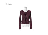 Ryoki Strap Button Knit Cardigan