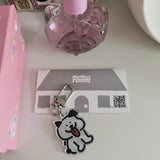 パピーアクリリックキーリング
