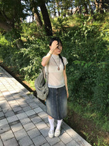 ドットシースルーTシャツ
