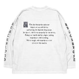 BBD クラッシュドフェイスロングtシャツ