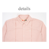 STRIPE CROP SHIRT_PINK