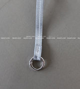 Mini pouch strap necklace