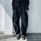 Vibe Pinstripe Boxy Trousers