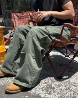 [Unisex] Dyeing tuck cargo pants(3color)