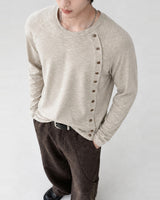 (UNISEX) Full Button Long Sleeve